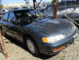 1997 HONDA ACCORD EX GREEN 4DR 2.2L VTEC AT A16371